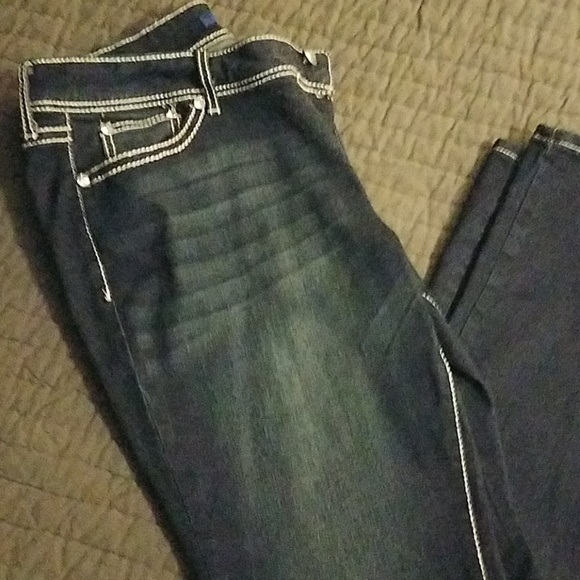 Apt. 9 Denim - Apt. 9 Blue Jeans w/ Bling